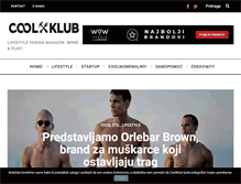 Tablet Screenshot of coolklub.com